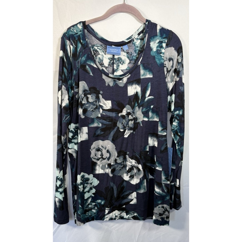 Vera Wang Simply Vera Womans Top Size PXL pullover New with Tags